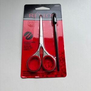 Revlon Brow Set with Silver Scissors and Black Brush